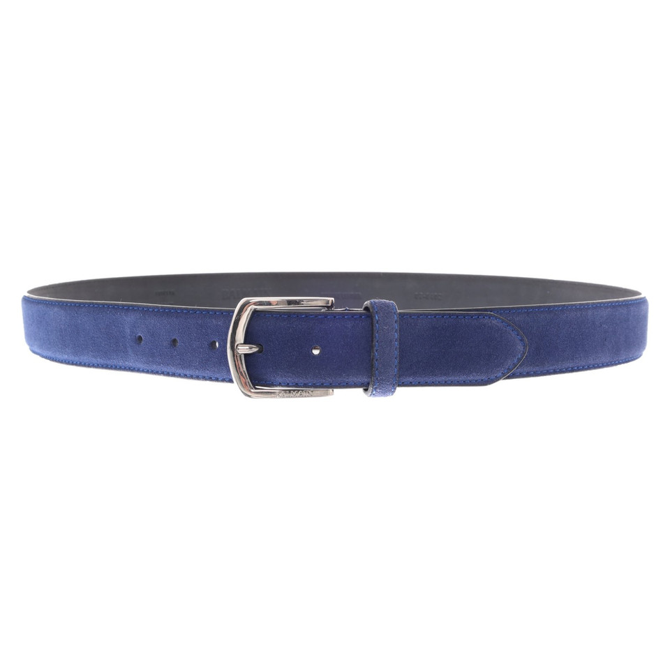 Balmain Riem Leer in Blauw