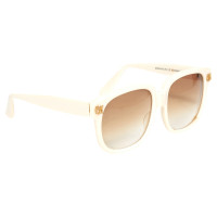 Emmanuelle Khanh Paris Sunglasses in Cream