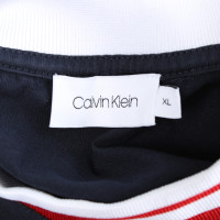 Calvin Klein Top en Coton en Bleu