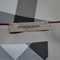 Burberry Sciarpa di seta con motivo a quadri
