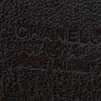 Chanel Ceinture en cuir verni avec boucle Croix de Malte 