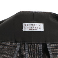 Brunello Cucinelli Broek met geruit patroon