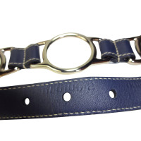 Prada Leather metal belt