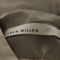 Karen Millen Jurk in beige / groen