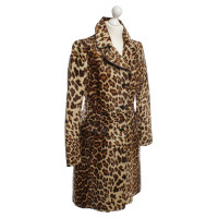 Prada Fur coat with print