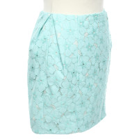 Diane Von Furstenberg Skirt in Turquoise