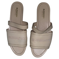 Burberry Sandals Leather in Beige