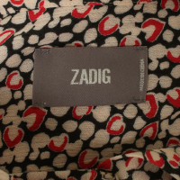 Zadig & Voltaire Bluse mit Herz- Muster