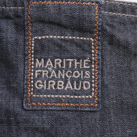Marithé Et Francois Girbaud Denim rok in blauw