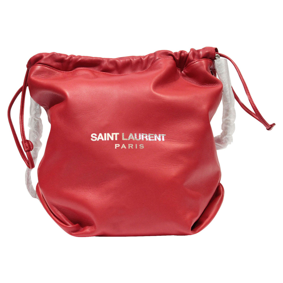 Saint Laurent Teddy Leather in Red