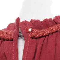 Isabel Marant Oberteil aus Baumwolle in Rot