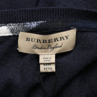 Burberry Capispalla in Cashmere in Blu