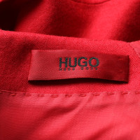 Hugo Boss Dress Wool in Red