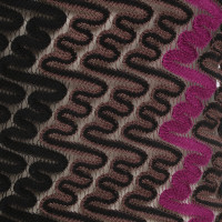 Missoni abito crochet nero / rosa