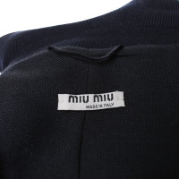 Miu Miu Jacket in navy blue