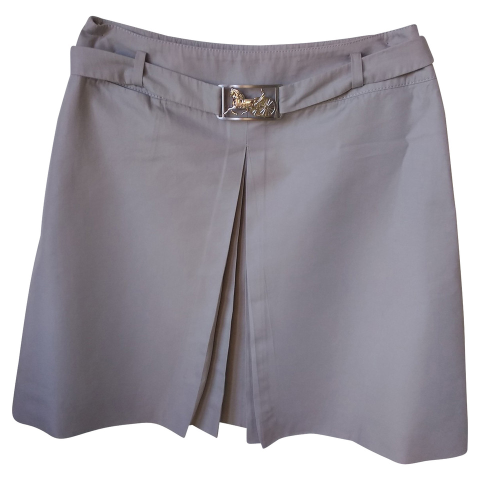 Céline A- lined Skirt in Grey 