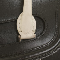 Alexander McQueen Handtasche in Schwarz/Weiß