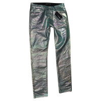 Versace metallic trousers
