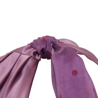 Just Cavalli Robe en soie violette