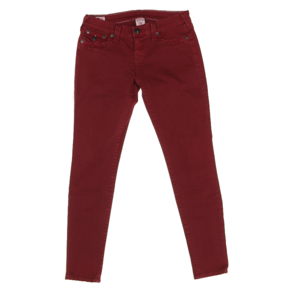 True Religion Jeans in Rosso