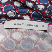 René Lezard Kleid mit Muster