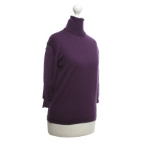 Acne maglione a collo alto in viola