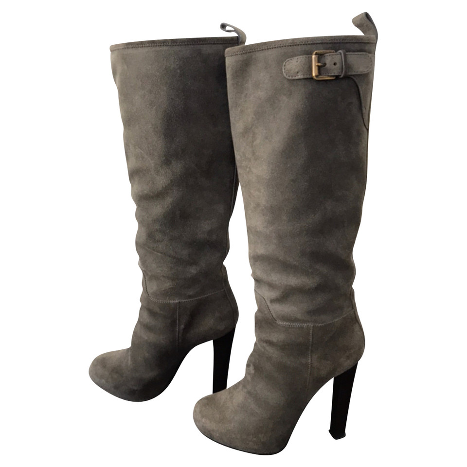 Dsquared2 Boots Suede in Grey