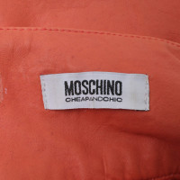 Moschino Cheap And Chic Lederrock in Orange