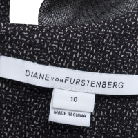 Diane Von Furstenberg Tweed dress with lace