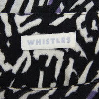 Whistles abito di lana con motivo