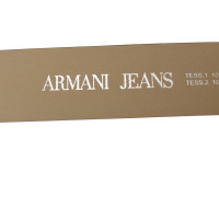 Armani Jeans Cintura in vernice nero