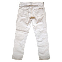 Isabel Marant Etoile Blanc 7/8 Capri Longueur Jeans