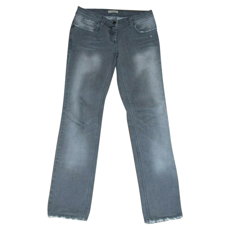 Burberry Jeans aus Baumwolle in Grau