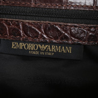 Armani Handtasche in Reptil-Optik