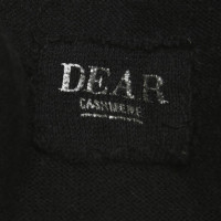 Dear Cashmere Coltrui trui zwart