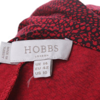 Hobbs Kleid in Rot/Schwarz