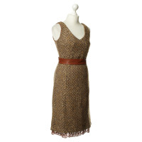 Dolce & Gabbana Wool Dress in Brown 