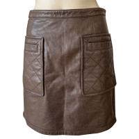 Phillip Lim Skirt Leather in Brown