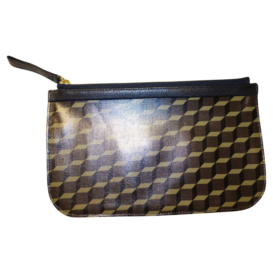 Pierre Hardy Pochette of leather with pattern