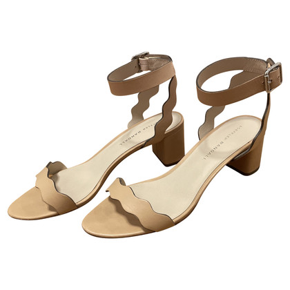 Loeffler Randall Sandals Leather in Nude
