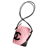 Chanel Cambon Bag Leer in Roze