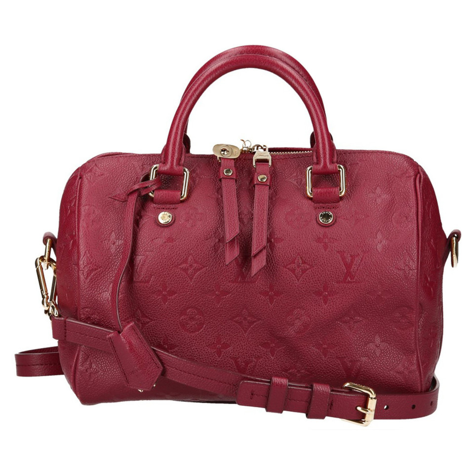 Louis Vuitton Speedy 25 Leer in Fuchsia