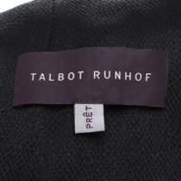 Talbot Runhof Tuta in nero