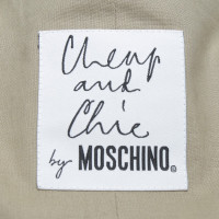 Moschino Cheap And Chic blazer en lin beige