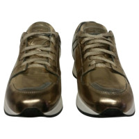 Santoni Patent leather sneakers