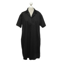 Piu & Piu Kleid aus Baumwolle in Schwarz