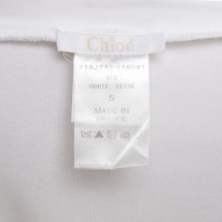 Chloé T-Shirt in Weiß/Beige