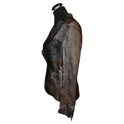 Costume National Blazer Silk in Taupe
