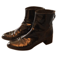 Stuart Weitzman Ankle boots Patent leather in Black