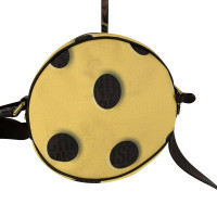 Moschino Shoulder bag Canvas in Yellow